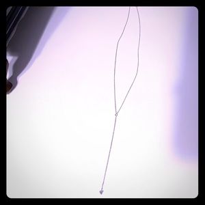 Silver layering necklace